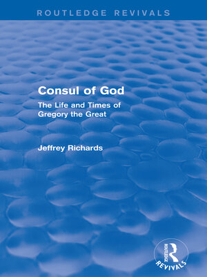 cover image of Consul of God (Routledge Revivals)